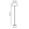 Nordlux Cera 36 floor lamp