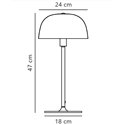 Nordlux Cera 24 Tafellamp