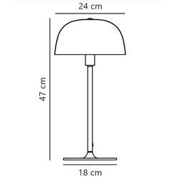 Nordlux Cera 24 table lamp