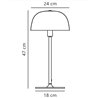 Nordlux Cera 24 table lamp