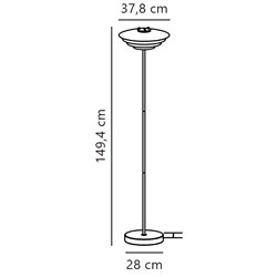 Nordlux Bretagne 38 floor lamp