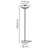 Nordlux Bretagne 38 floor lamp