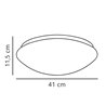 Nordlux Ask 41 [IP44] ceiling lamp