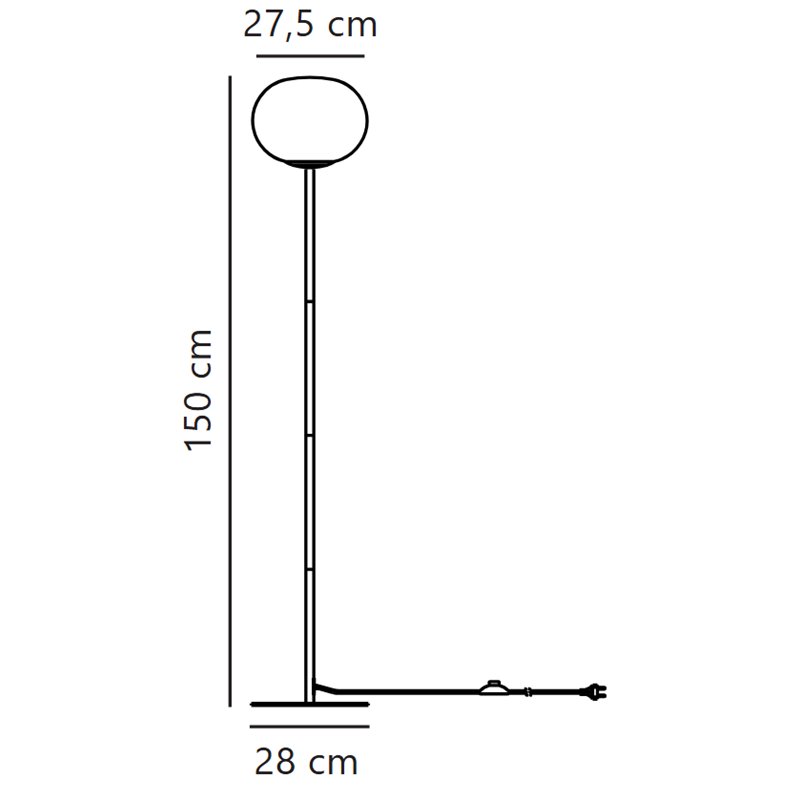 Nordlux Alton 28 Vloerlamp