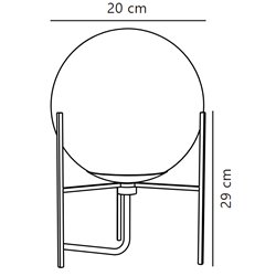Nordlux Alton 20 table lamp