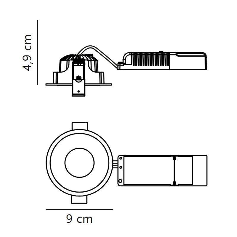 Nordlux Albric [IP44] Dim isolatie Inbouwspot
