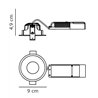 Nordlux Albric [IP44] Dim insulation recessed spot