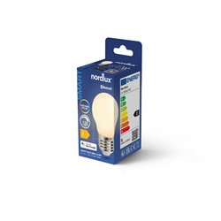 Nordlux Smart G45 Filament E27 Milky CCT 500-560lm-6500K