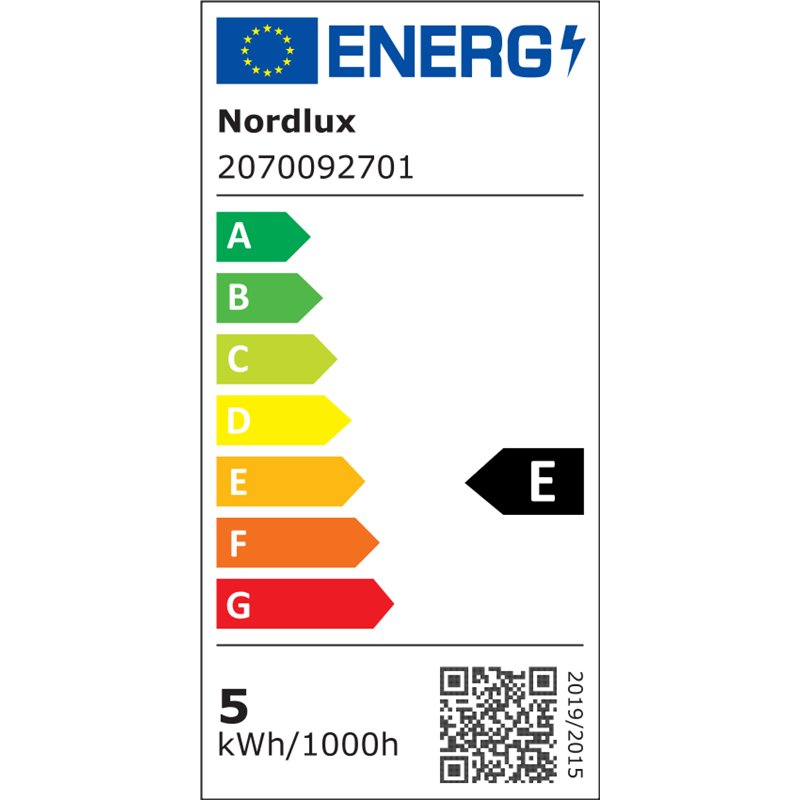 Nordlux Smart A60 Filament E27 Milky CCT 20-585lm-6500K