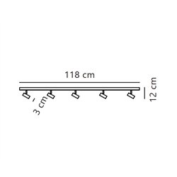 Nordlux Omari 3 3-step-Dim - 5 ceiling lamp