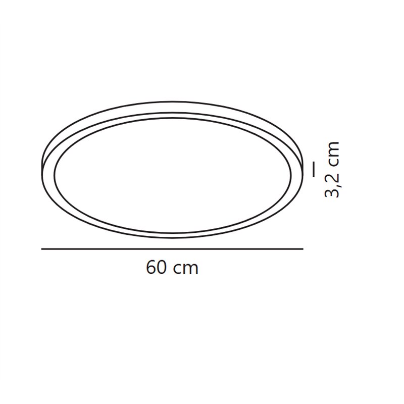 Nordlux Oja Smart 60 Plafondlamp