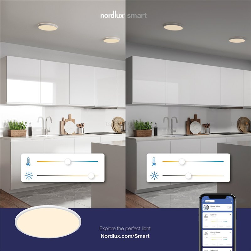 Nordlux Oja Smart 60 Plafondlamp
