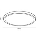 Nordlux Oja 29 3-step Dim Plafondlamp