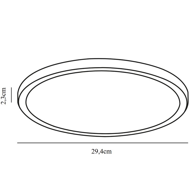Nordlux Oja 29 3-step Dim Plafondlamp