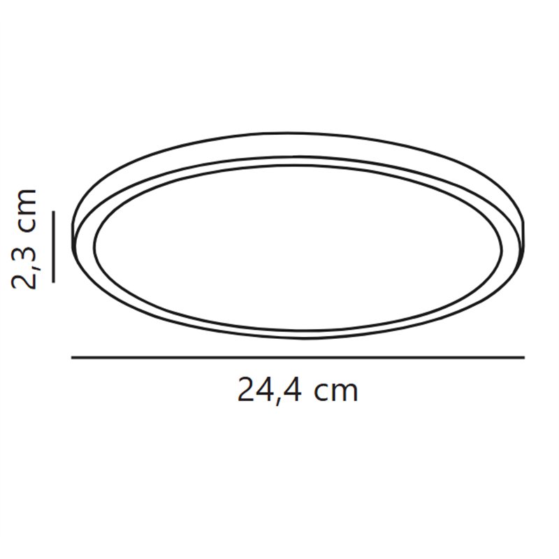 Nordlux Oja 24 Plafondlamp