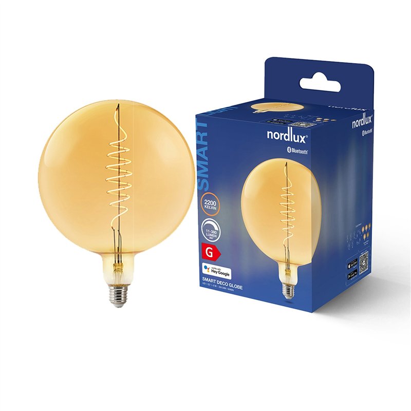 Nordlux G200 Smart Filament Goud Deco Spiraal