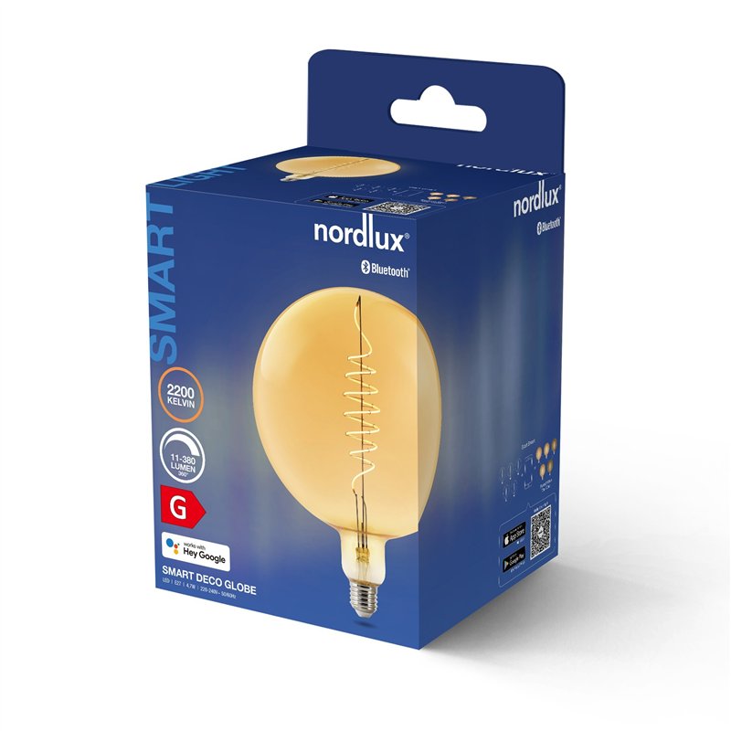 Nordlux G200 Smart Filament Goud Deco Spiraal