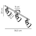 Nordlux Aslak 8 - 3 Plafondlamp