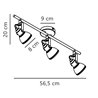 Nordlux Aslak 8 - 3 ceiling lamp