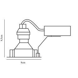 Nordlux Tip [IP23] Outdoor recessed spot - Outdoor