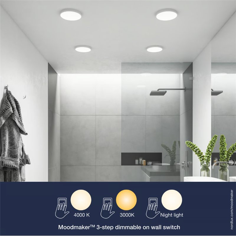 Nordlux Sóller 17 [IP44] 3-step-Dim Inbouwspot