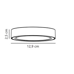 Nordlux Sóller 12 [IP44] 3-step-Dim recessed spot