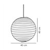 Nordlux Riso 40 Lampshade