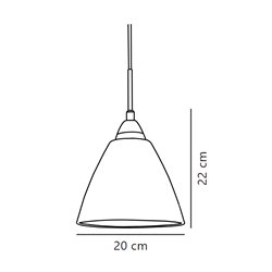 Nordlux Read 20 suspension lamp