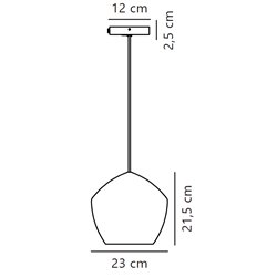 Nordlux Orbiform 23 suspension lamp