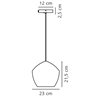 Nordlux Orbiform 23 suspension lamp