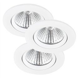 Nordlux Fremont [IP23] 3-Kit Dim Tilt Inbouwspot
