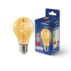 Nordlux A60 Smart Filament Gold Deco spiral