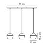 Nordlux Orbiform 15 suspension lamp