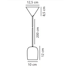 Nordlux Notti 10 suspension lamp