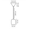 Nordlux Notti 10 suspension lamp