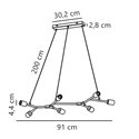 Nordlux Josefine -7 Hanglamp