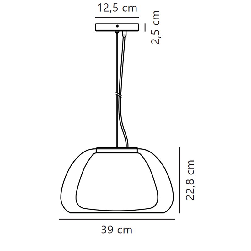 Nordlux Jelly 39 Hanglamp