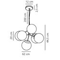 Nordlux Ivona 62 Hanglamp