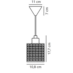 Nordlux Hollywood 11 suspension lamp