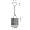 Nordlux Hollywood 11 suspension lamp
