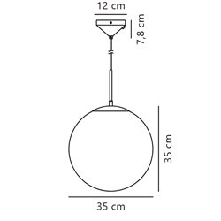 Nordlux Grant 35 suspension lamp