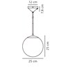 Nordlux Grant 25 suspension lamp