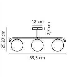 Nordlux Grant 15 - 3 suspension lamp