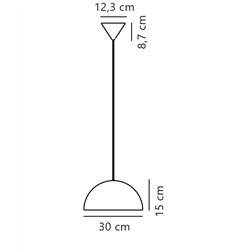 Nordlux Ellen 30 suspension lamp