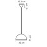 Nordlux Ellen 30 suspension lamp