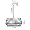 Nordlux Dicte 53 suspension lamp