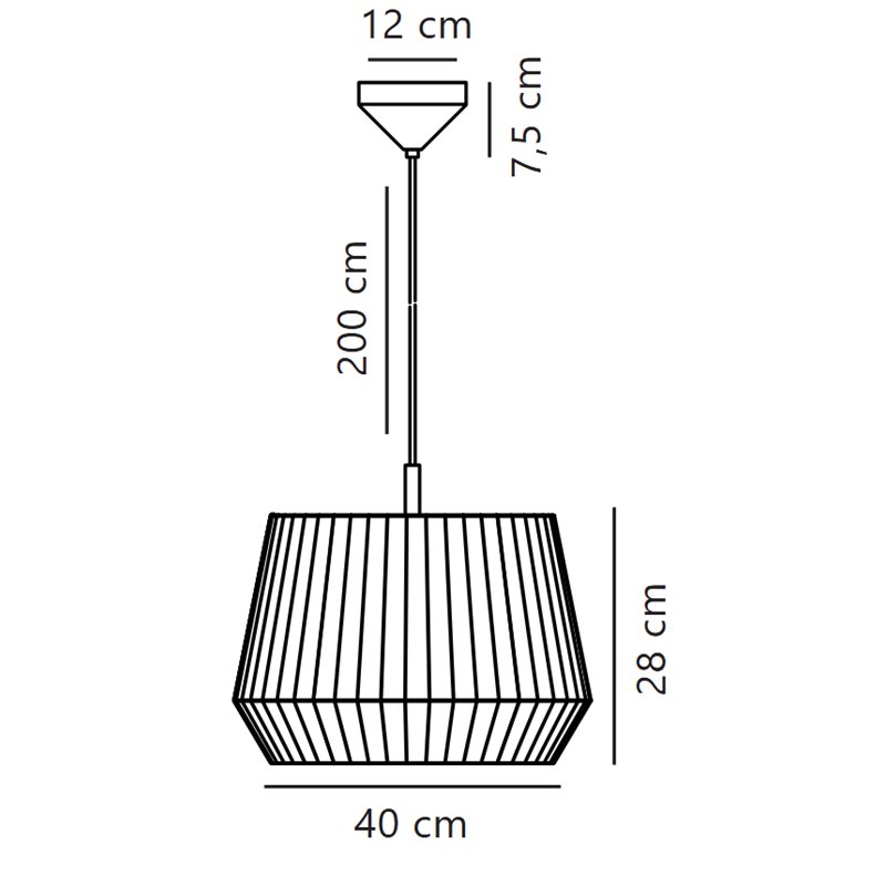 Nordlux Dicte 40 Hanglamp