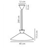 Nordlux Dial 45 suspension lamp