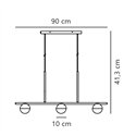Nordlux Contina 10 - 3 Hanglamp