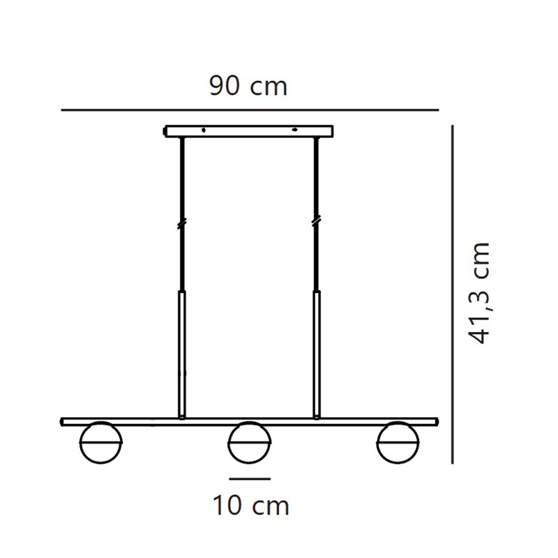 Nordlux Contina 10 - 3 Hanglamp